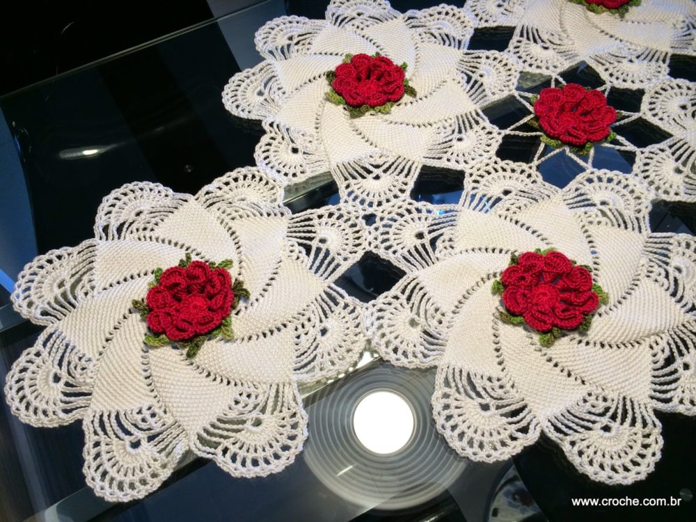 Caminho De Mesa Passo A Passo Croche Br Caminho De Mesa Passo A Passo Croche Br