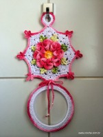 Porta pano de prato, passo a passo - www.croche.com (80)