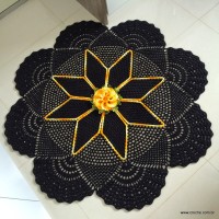 1 - Tapete redondo passo a passo - www.croche.com