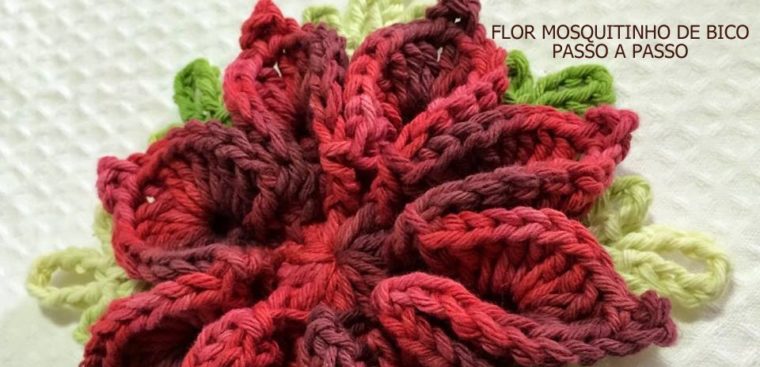 Flor mosquitinho de bico