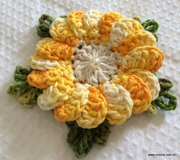 Margarida miúda passo a passo