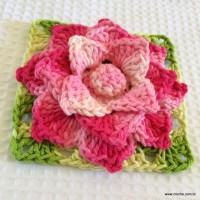 Flor Rosa Mariana passo a passo - www.croche.com (78)