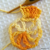 Flor cone passo a passo (14)