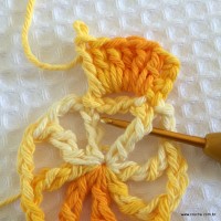 Flor cone passo a passo (15)