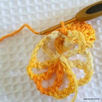 Flor cone passo a passo (18)