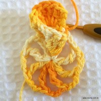 Flor cone passo a passo (19)