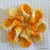 Flor cone passo a passo (29)