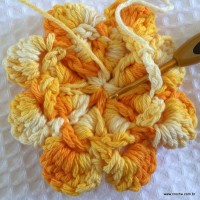 Flor cone passo a passo (30)