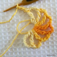 Flor cone passo a passo (6)