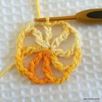 Flor cone passo a passo (8)