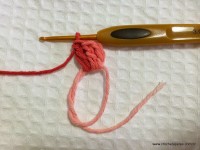 Flor margarida rasteira em crochê (3)