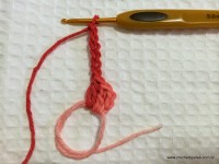 Flor margarida rasteira em crochê (4)