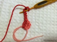 Flor margarida rasteira em crochê (5)