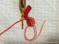 Flor margarida rasteira em crochê (7)