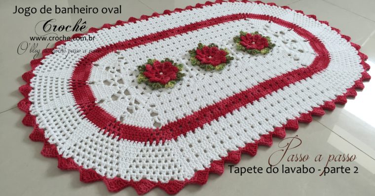 Jogo de banheiro oval