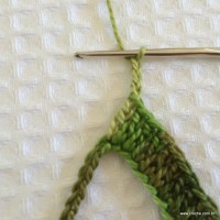 Toalha de natal passo a passo (14)