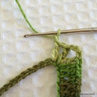 Toalha de natal passo a passo (17)