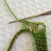 Toalha de natal passo a passo (18)