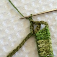 Toalha de natal passo a passo (24)