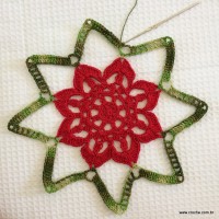 Toalha de natal passo a passo (26)