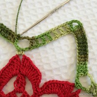 Toalha de natal passo a passo (27)