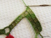 Toalha de natal passo a passo (30)