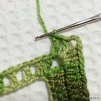 Toalha de natal passo a passo (35)