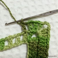 Toalha de natal passo a passo (36)