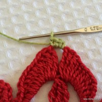 Toalha de natal passo a passo (4)