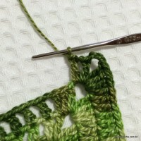 Toalha de natal passo a passo (49)