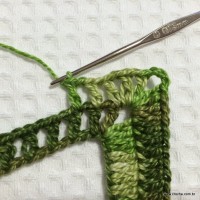 Toalha de natal passo a passo (54)