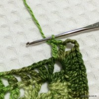 Toalha de natal passo a passo (58)