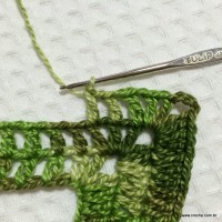 Toalha de natal passo a passo (60)