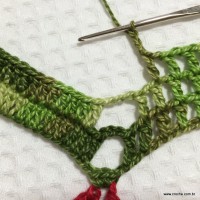 Toalha de natal passo a passo (61)