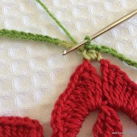 Toalha de natal passo a passo (9)