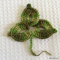 Folha tripla com cabinho