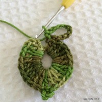 Folha de crochê passo a passo (14)