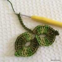 Folha de crochê passo a passo (21)