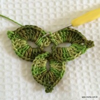 Folha de crochê passo a passo (23)