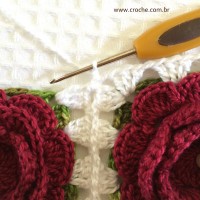 Barrado de toalha de rosto e toalha de banho passo a passo (35)