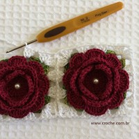 Barrado de toalha de rosto e toalha de banho passo a passo (37)