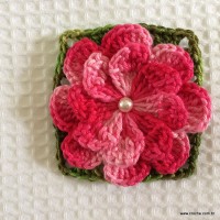 Flor catavento dupla sem miolo (50)