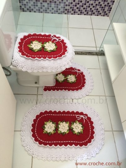 Jogo de banheiro oval bico duplo