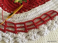 Tapete oval bico duplo - tampa do vaso parte 2 (106)