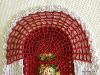 Tapete oval bico duplo - tampa do vaso parte 2 (139)