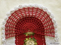 Tapete oval bico duplo - tampa do vaso parte 2 (142)