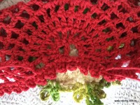 Tapete oval bico duplo - tampa do vaso parte 2 (150)