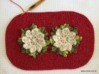 Tapete oval bico duplo - tampa do vaso parte1 (79)