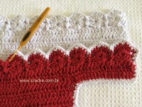 Tapete oval bico duplo - tapete do vaso parte2 (110)