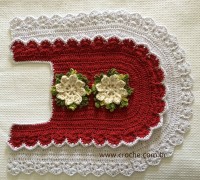 Tapete oval bico duplo - tapete do vaso parte2 (112)